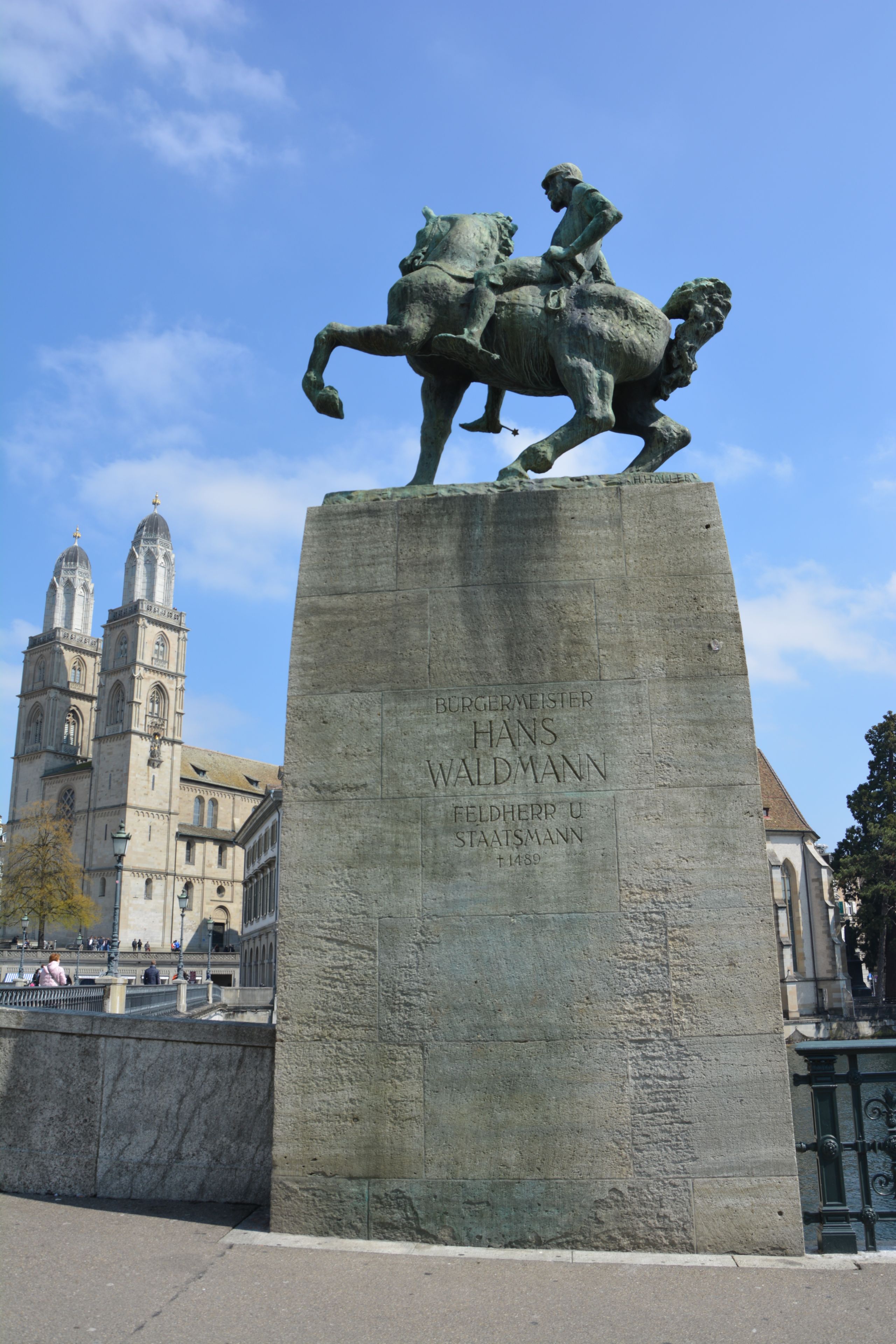 Das Denkmal für Hans Waldmann © Carla Peca, 2019