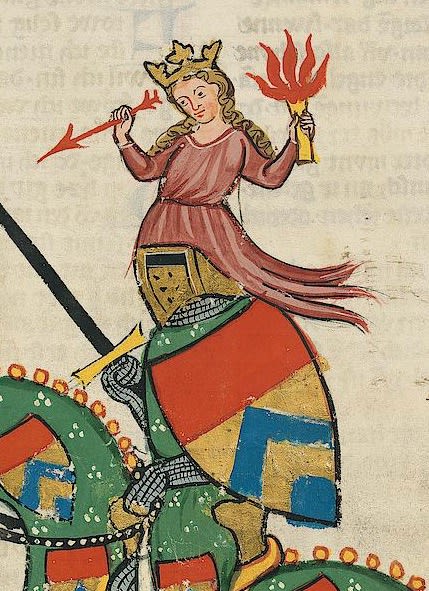 Grosse Heidelberger Liederhandschrift (Codex Manesse) - Ulrich von Liechtenstein 237r