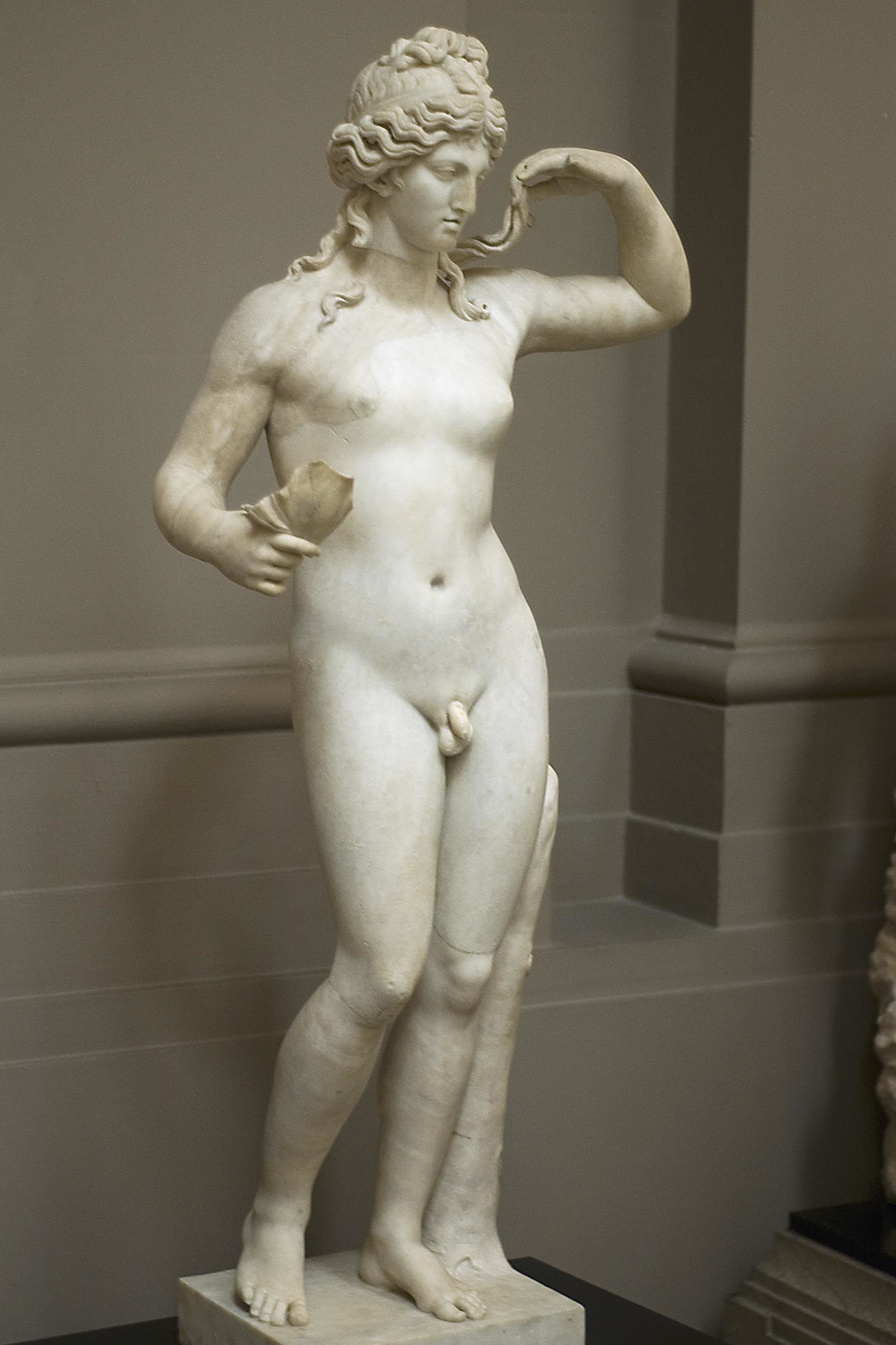 Die mythologische Figur Hermaphroditos - Lady Lever Art Gallery